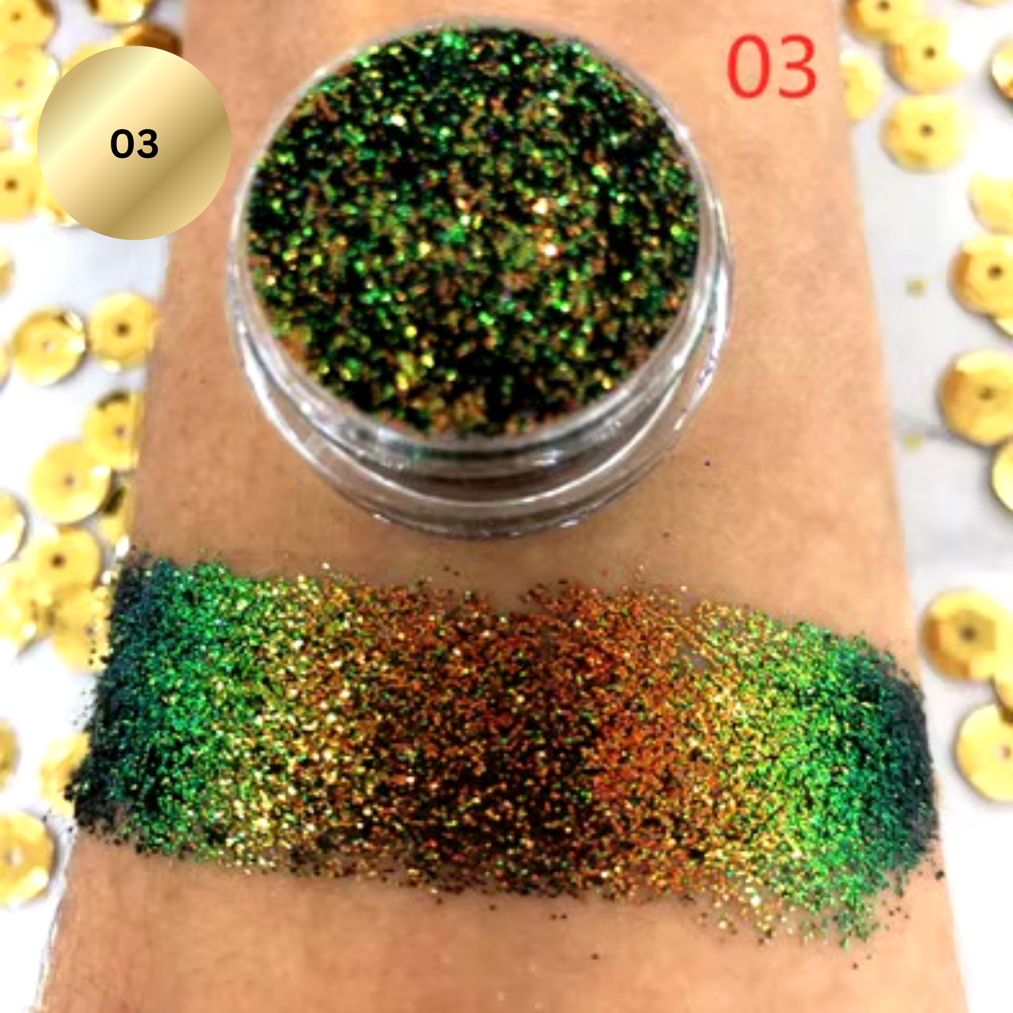 Chameleon Glitter Eyeshadow - Alchemy Beauty