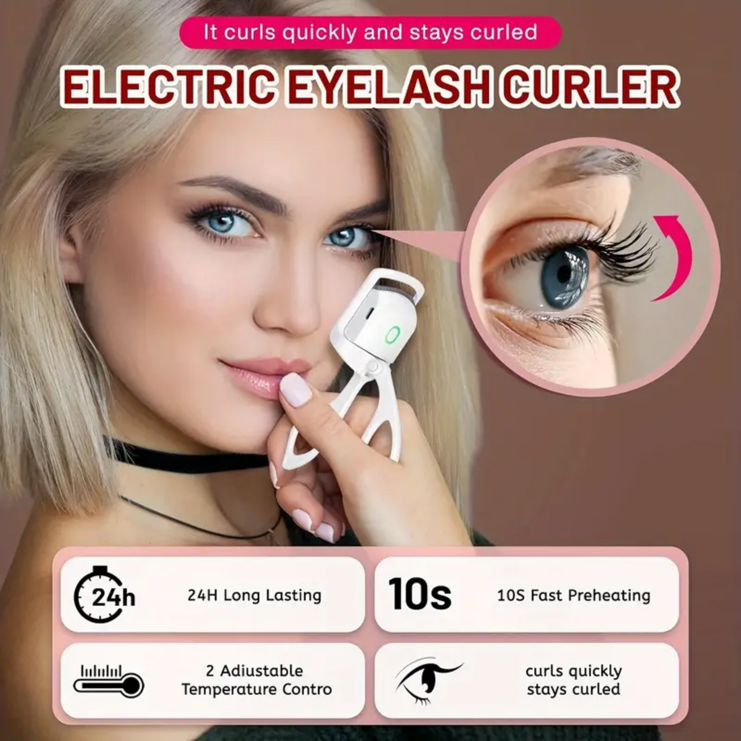 Heated Eyelash Curler - Alchemy Beauty