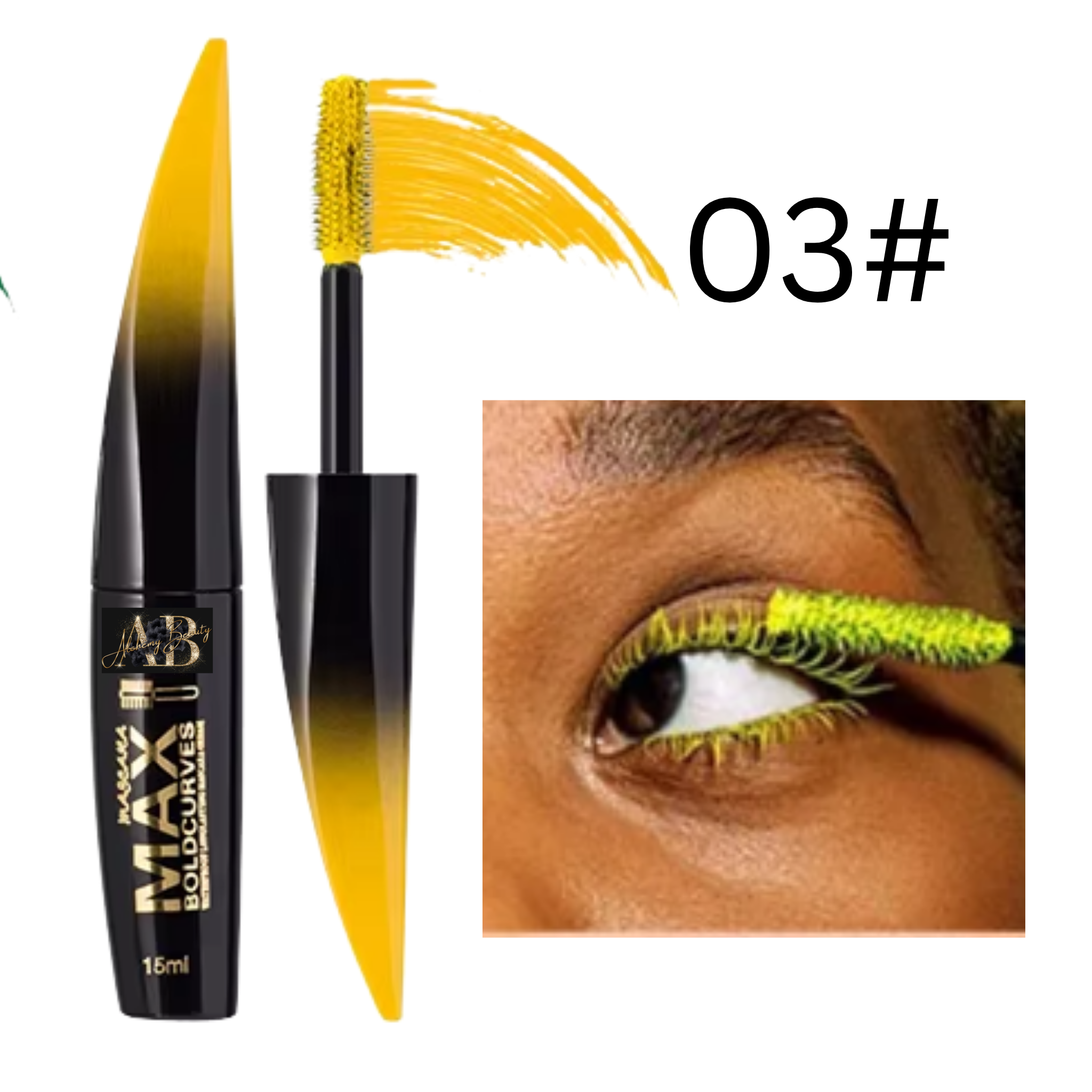 Coloured Mascara 3D