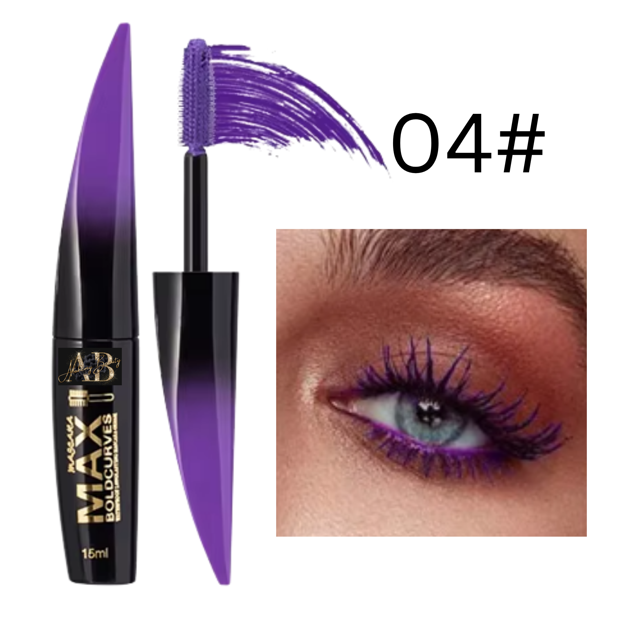 Coloured Mascara 3D