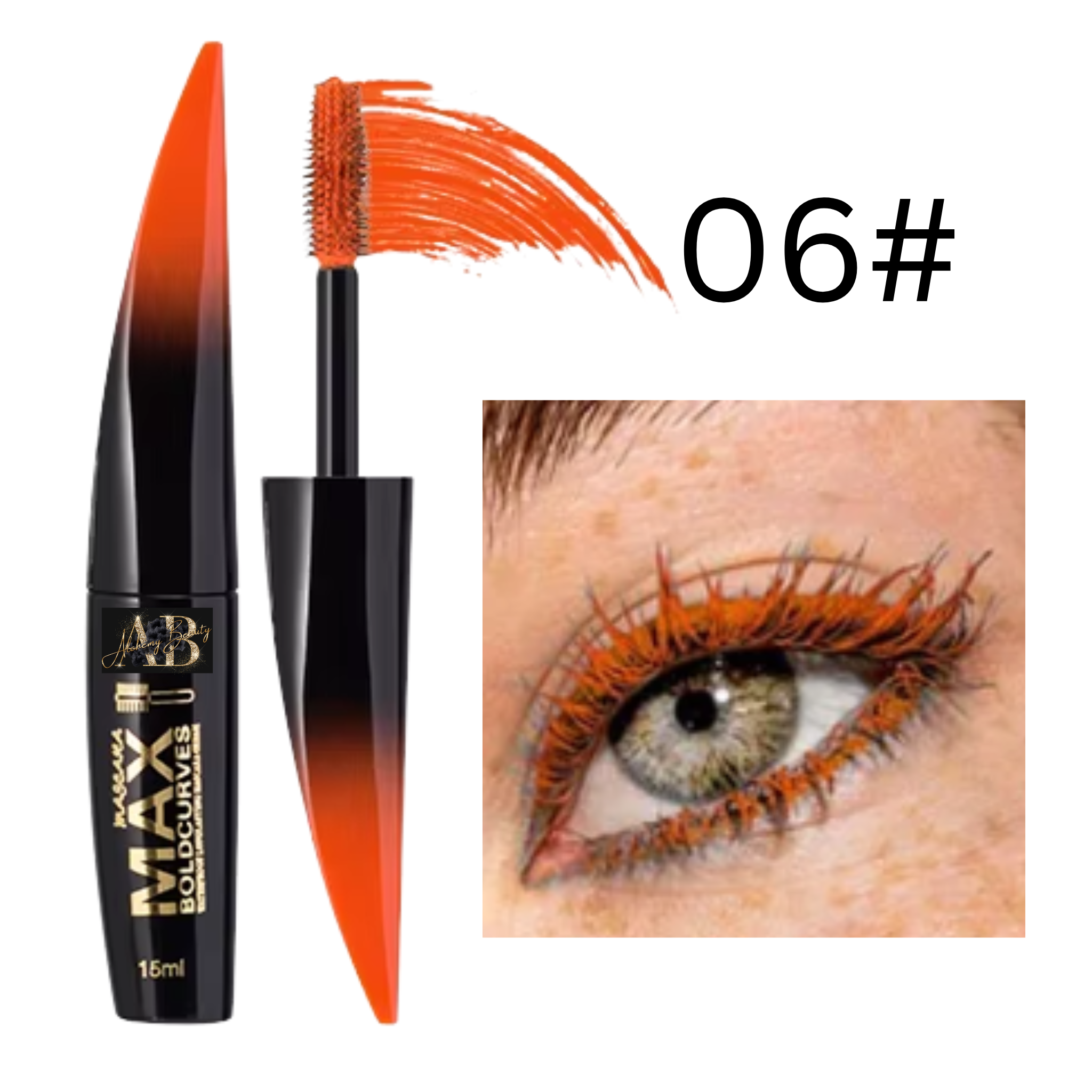 Coloured Mascara 3D