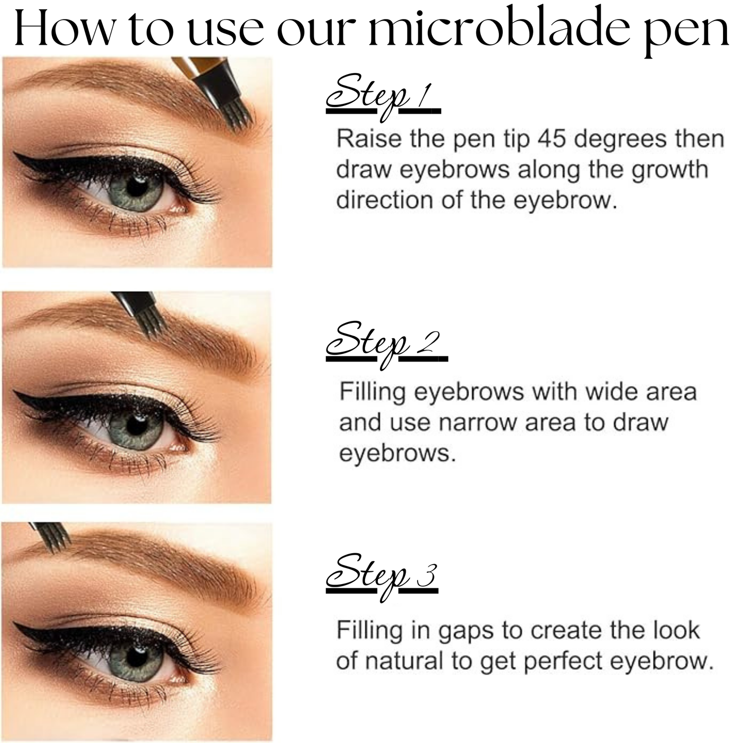 Eyebrow Microblade Look Pen