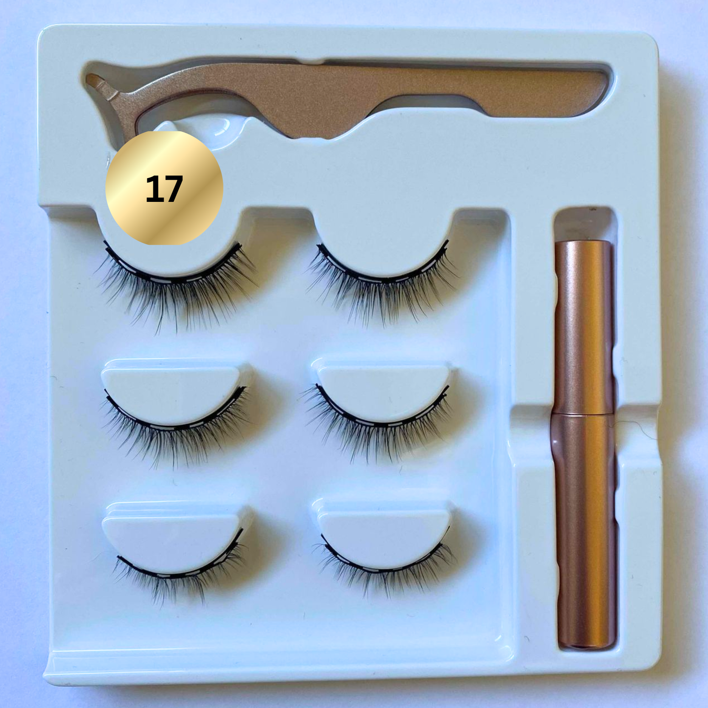 3 pack -  Magnetic Eyeliner Eyelash Eye Lash Makeup Kit