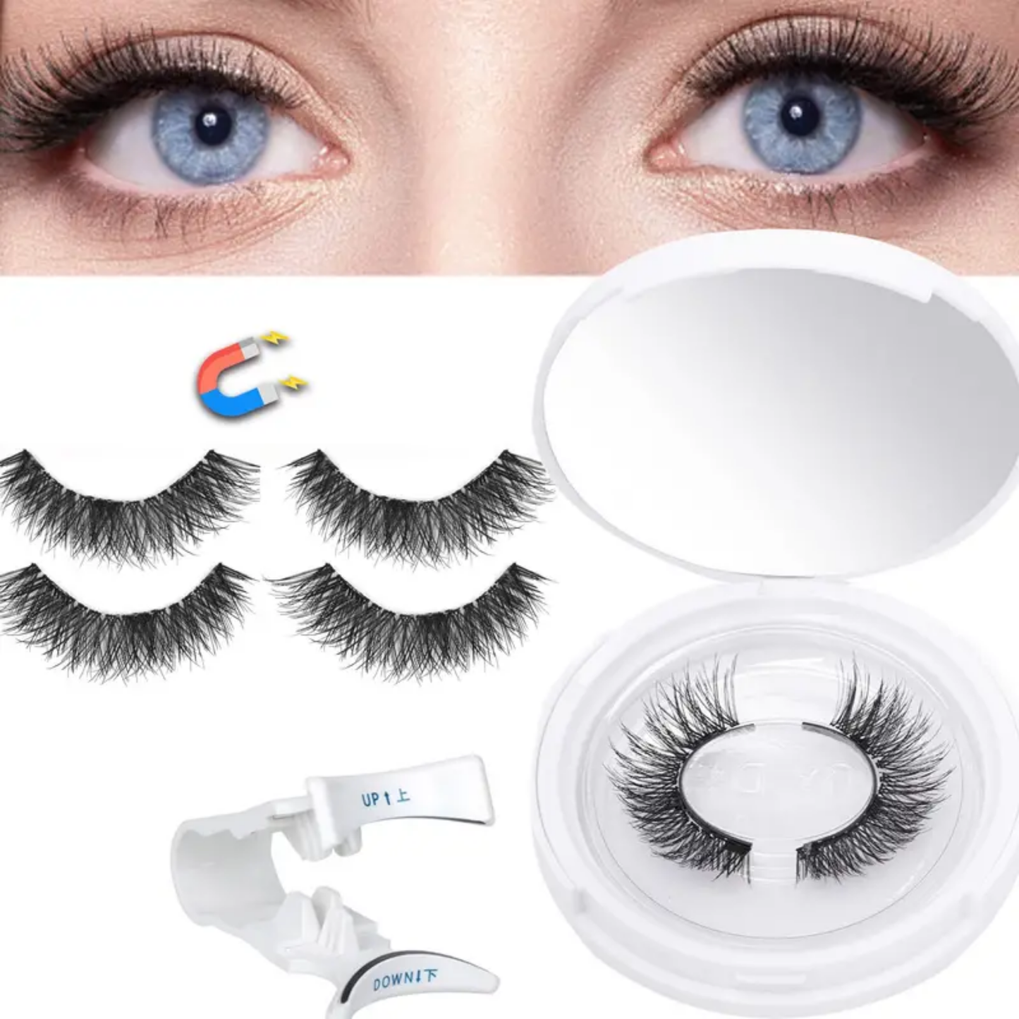 Clip on Magnetic Lashes