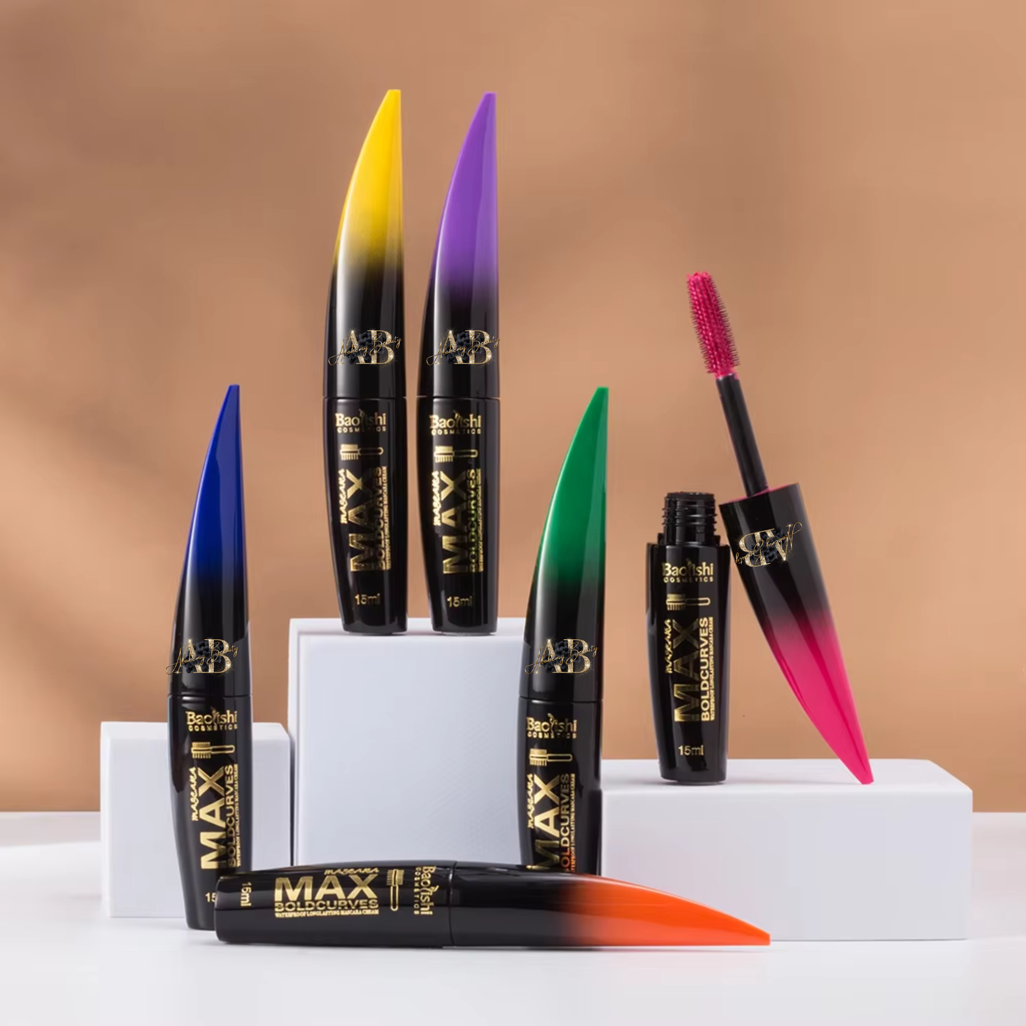 Coloured Mascara 3D